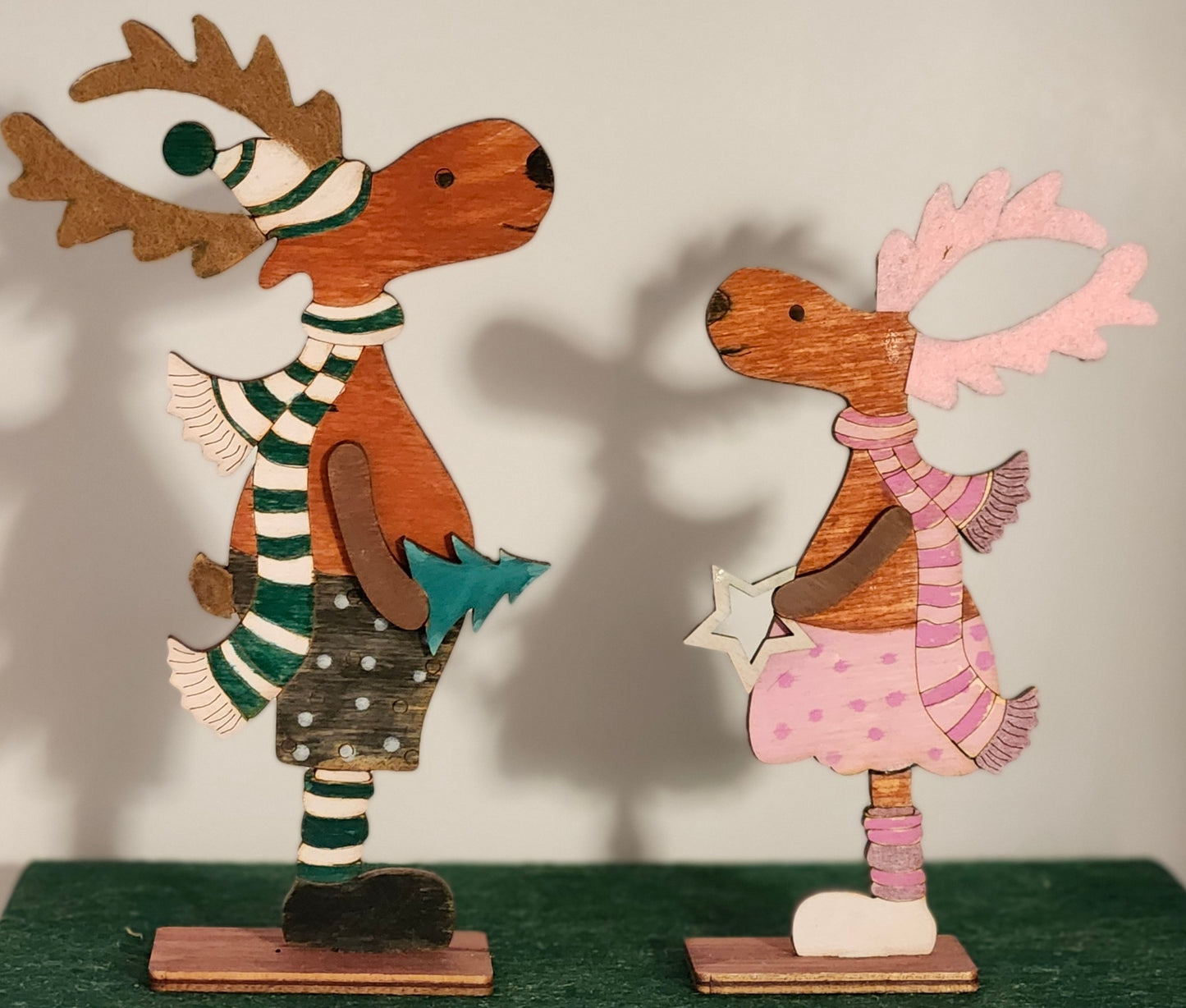 π¦ Mr. & Mrs. Moose Holiday Pair