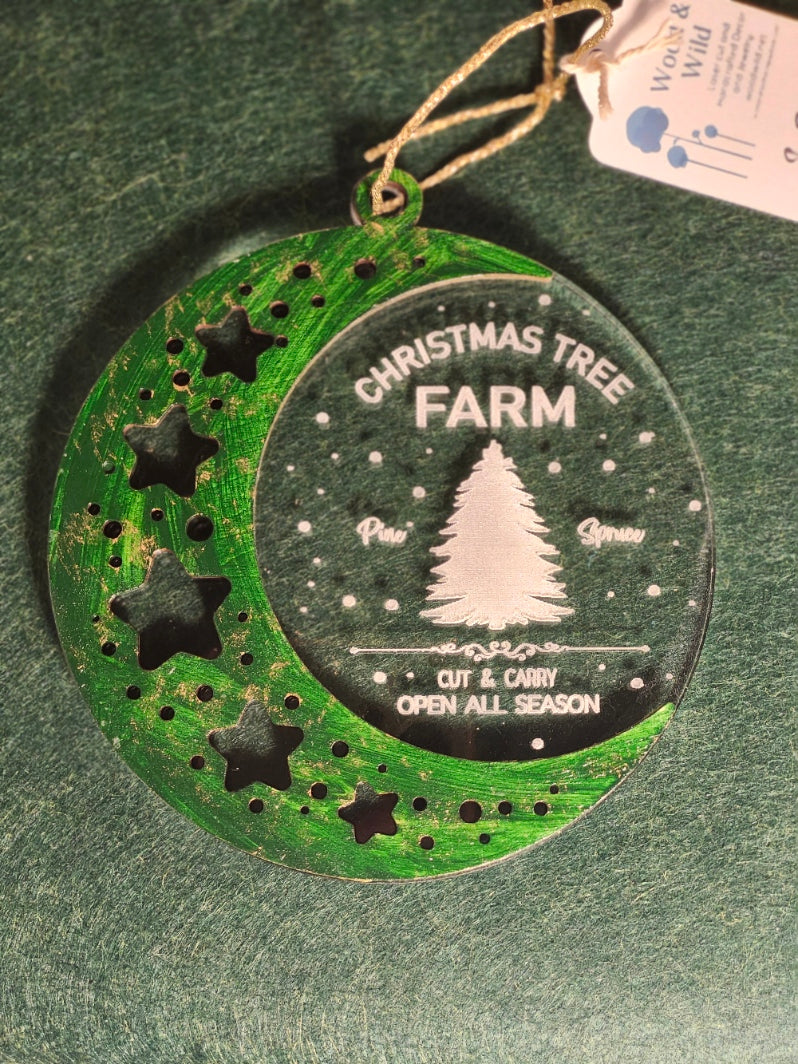 🎄 Christmas Tree Farm Ornament