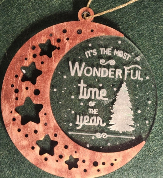 🎄 The Most Wonderful Time of the Year Ornament